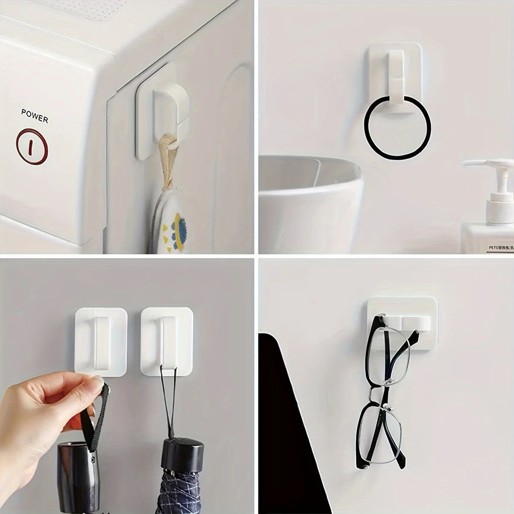 1pc Strong Adhesive Comb Hook for Multifunctional Utility, Spray Bottle Storage, and Umbrella Rack Qme
