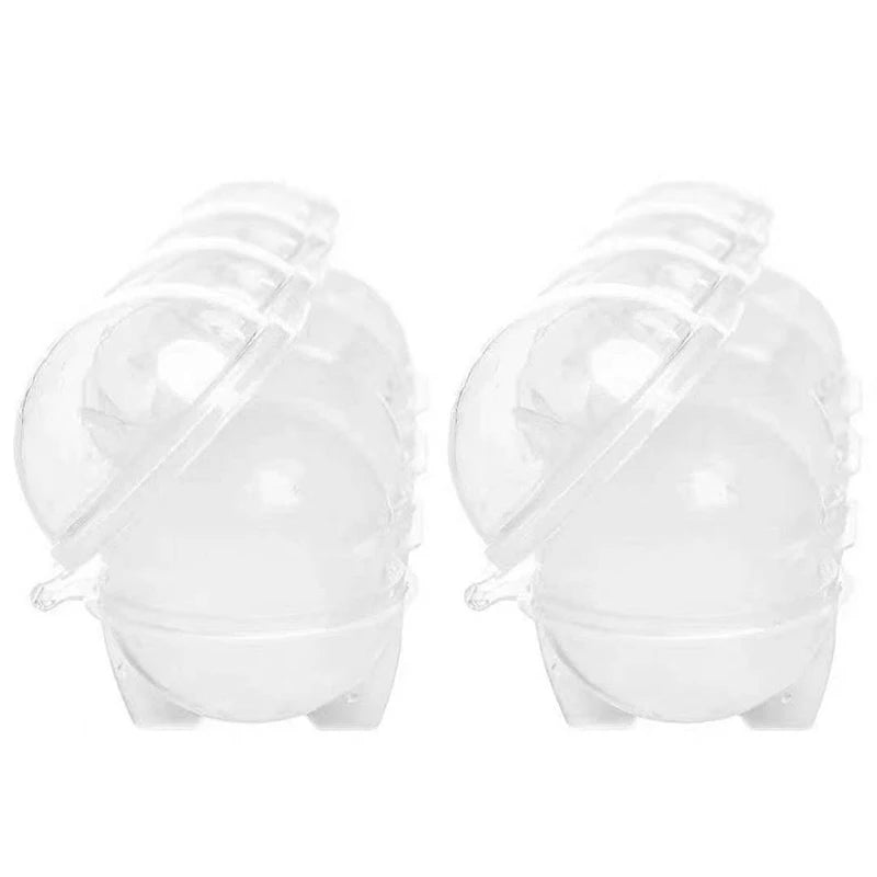 New Ice Ball Mold Ice Ball Maker DIY Ice Cream Moulds Whiskey Cocktail Sphere Round Ice Cube Mold Bar Party Kitchen Accessories Qme
