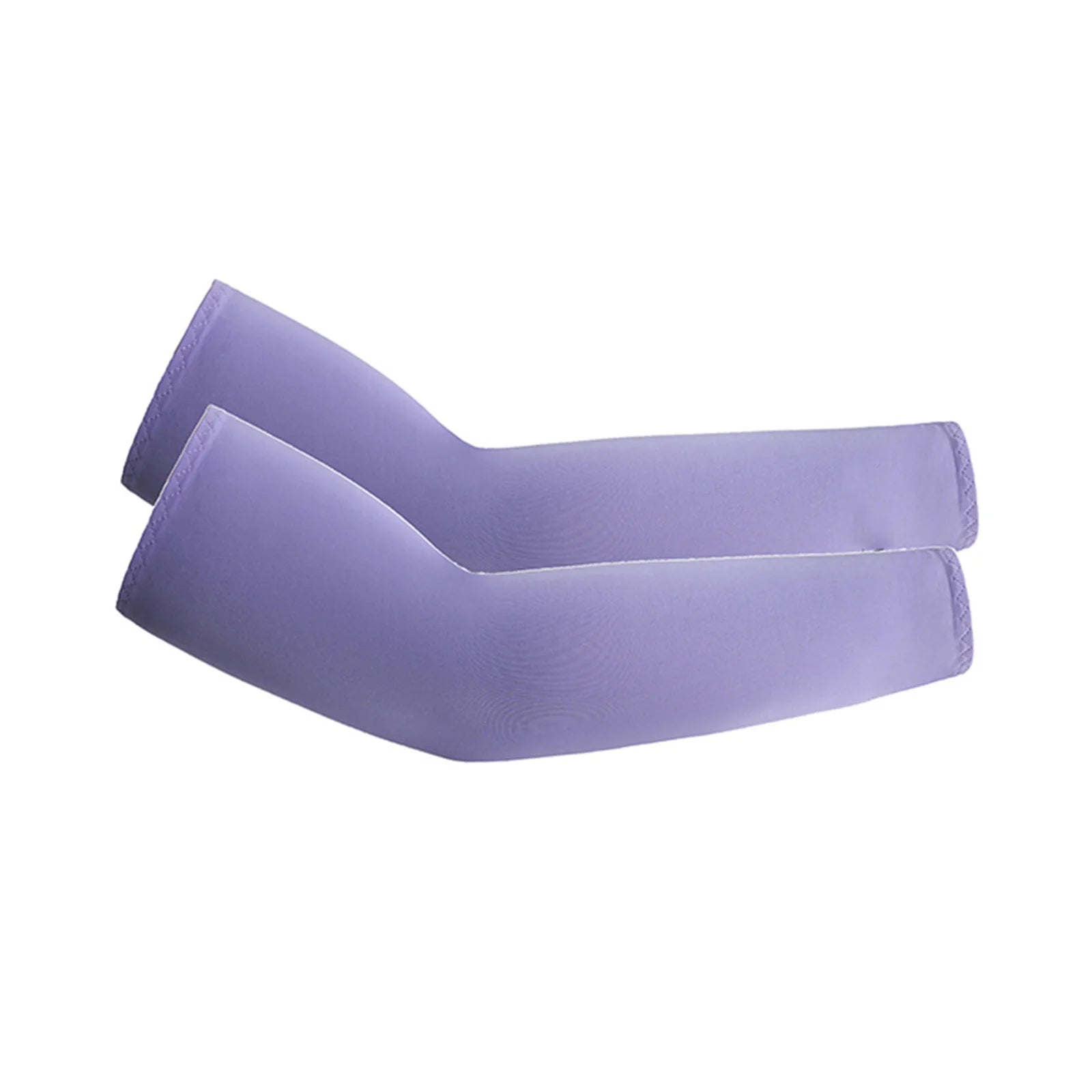 Lightweight Summer Sun-protective Sleeves for Outdoor Sports Cycling Hiking Solid Color Breathable Ice Sleeves Fishing Sleeves Qme Light Purple One Size