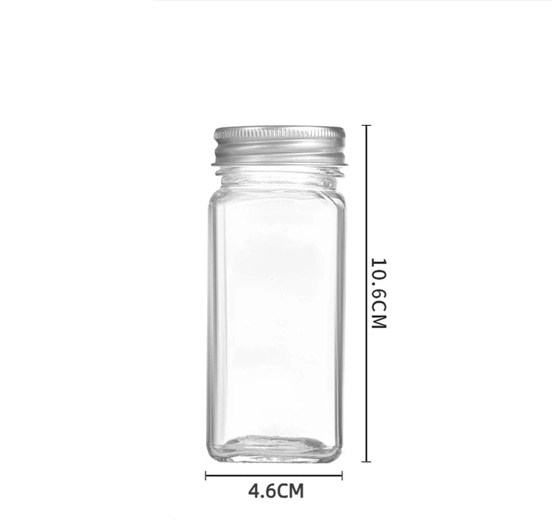 Transparent Seasoning Bottle Storage Tray Outdoor Barbecue Pepper Qme 1Pcs