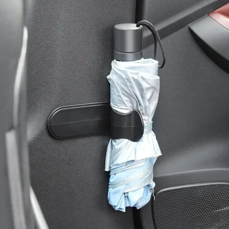 1pc Universal Car Umbrella Stand - Durable bonded umbrella storage stand for vehicle interior - versatile auto accessory Qme