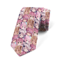 Anime Cartoon Printing Men's Tie Unisex Casual Creative Novelty Qme style7
