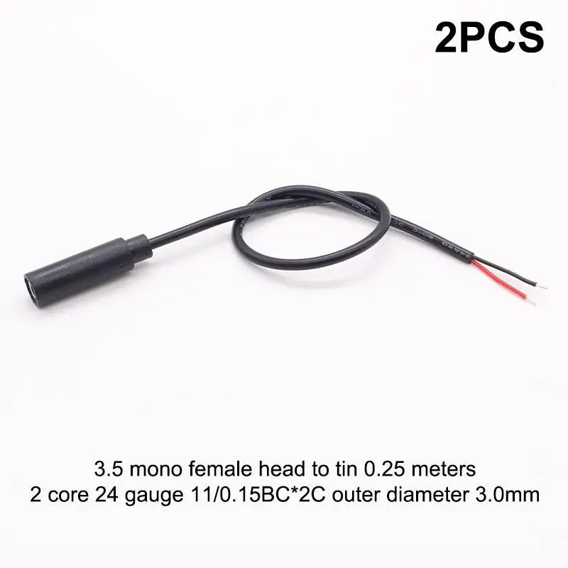 1 Mono Stereo Male Female Plug Jack Audio Connector 2Pin 3Pin 4Pin Qme A10