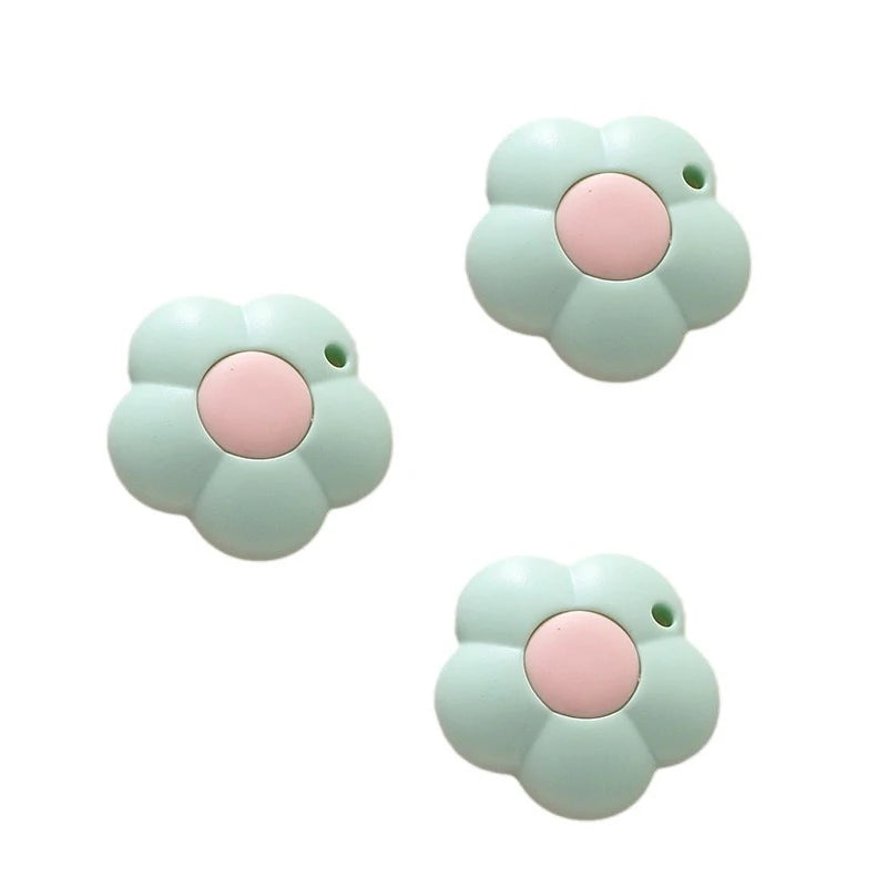 1-3pcs Cuter Mini Flowers Utility Knife Box Knife Paper Cutter Letter Opener Art Paper Cutter Kawaii Stationery Qme 3 green