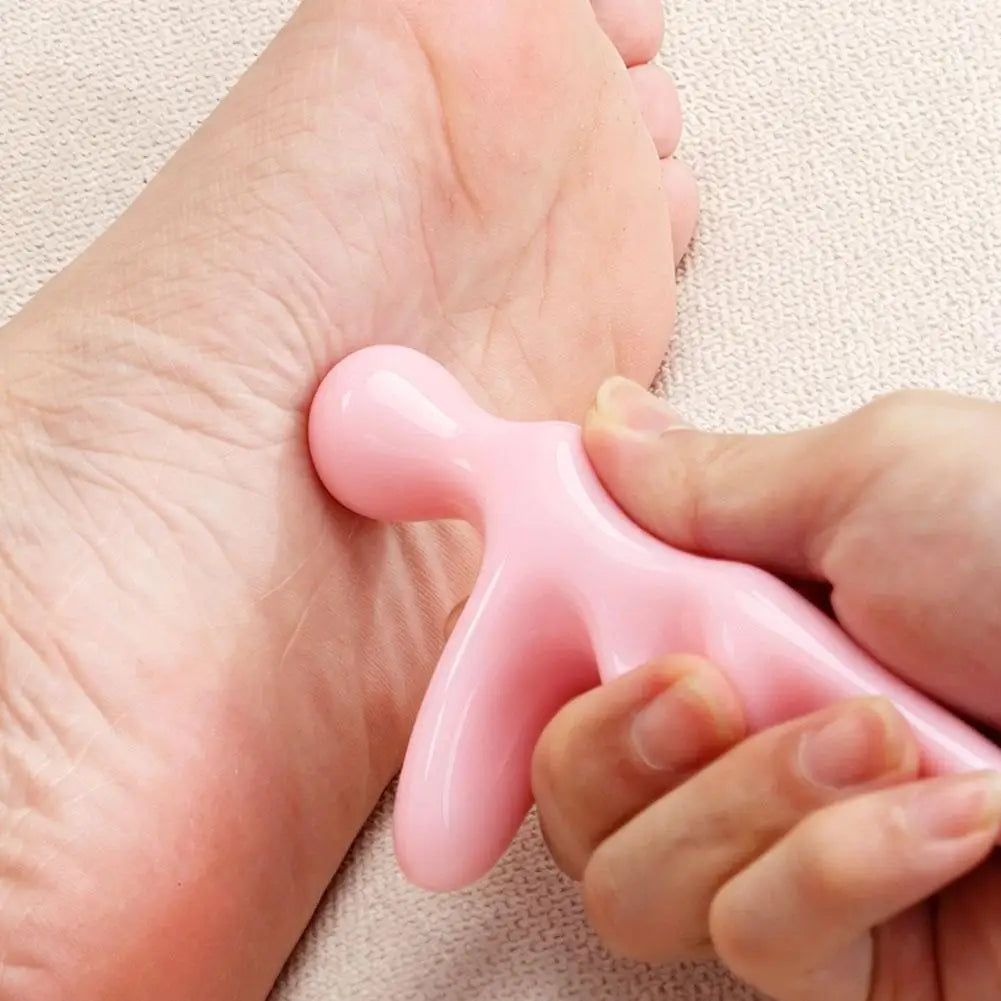 Manual Trigger Point Massage Tool Thumb Saver Deep Tissue Whole Body Qme