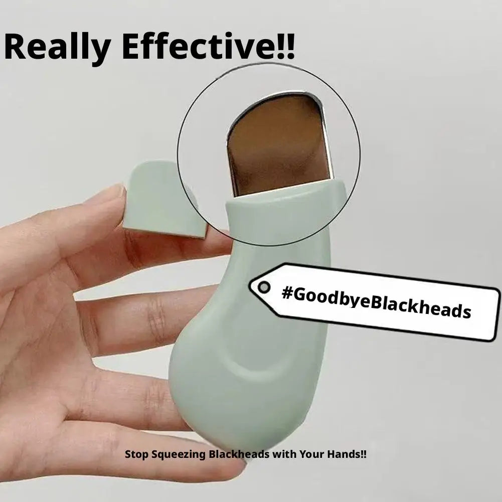 Blackhead Remover Scraper Deep Cleansing Skin Scrubber Facial Spatula Qme