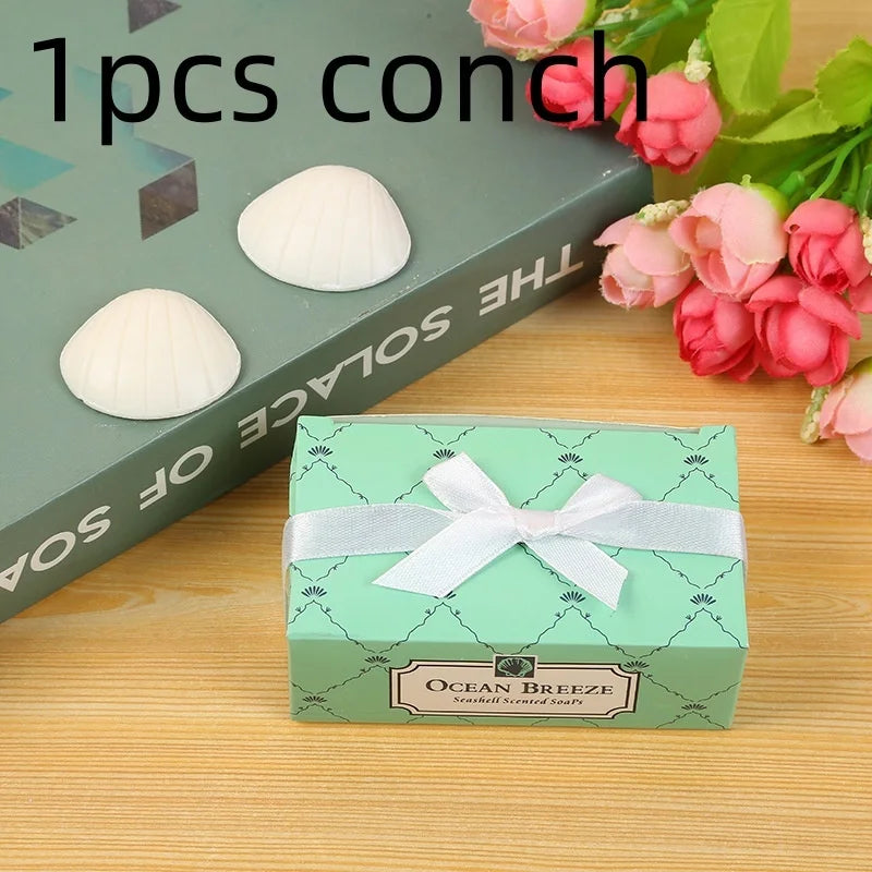 Handmade Love Heart shaped Design Bath Soap Wedding Party Love Gift Soapy Favor Valentine Gift Hand Soap Qme conch