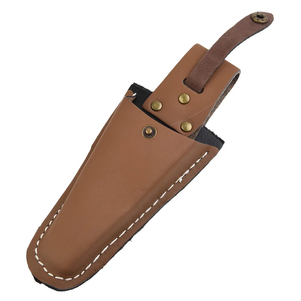 Practical Home Supplies With Buckle Electrician Holder Scissor Bag Storage Portable Leather Sheath Tool Pruning Gardening Pouch Qme