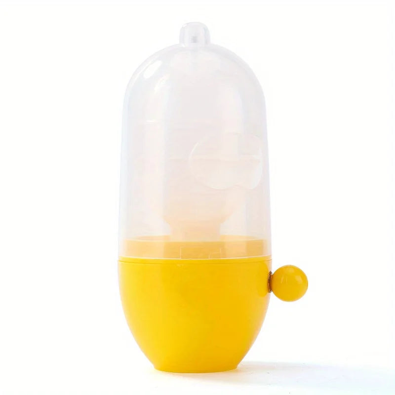 Egg Yolk Shaker Puller Scrambler Gadget Manual Mixing Eggs Spin Maker Qme