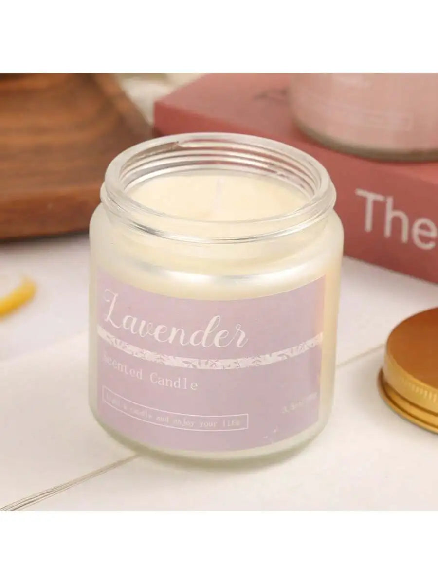 Scented Candles Canned Long-lasting Fragrance Essential Oil Suitable Qme Lavender