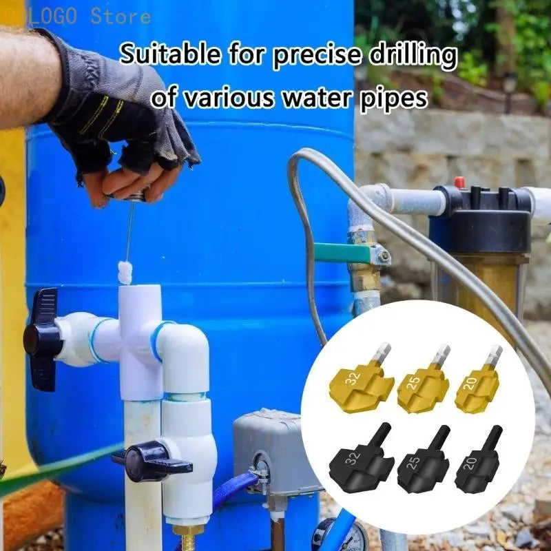 Flat Drill Bit PPRs Lifting Pipes Featuring Titaniums Coating Qme