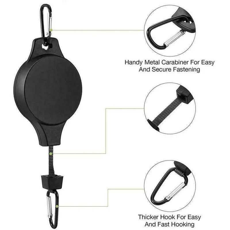 Elevate Your Gardening - Smart Pulley Hanger - Perfect for Tending to Your Hanging Garden Without the Strain Qme