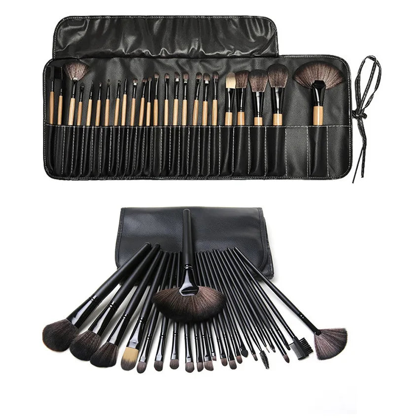 Makeup Brush Bag Sets Professional Cosmetics Brushes Eyebrow Powder Qme