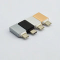 20pcs OTG Typec USB C Adapter Micro Type C USB-c USB 3.0 Charge Data Converter for Samsung Galaxy S8 S9 Type-C To USB3.0 OTG Qme Silver 20pcs