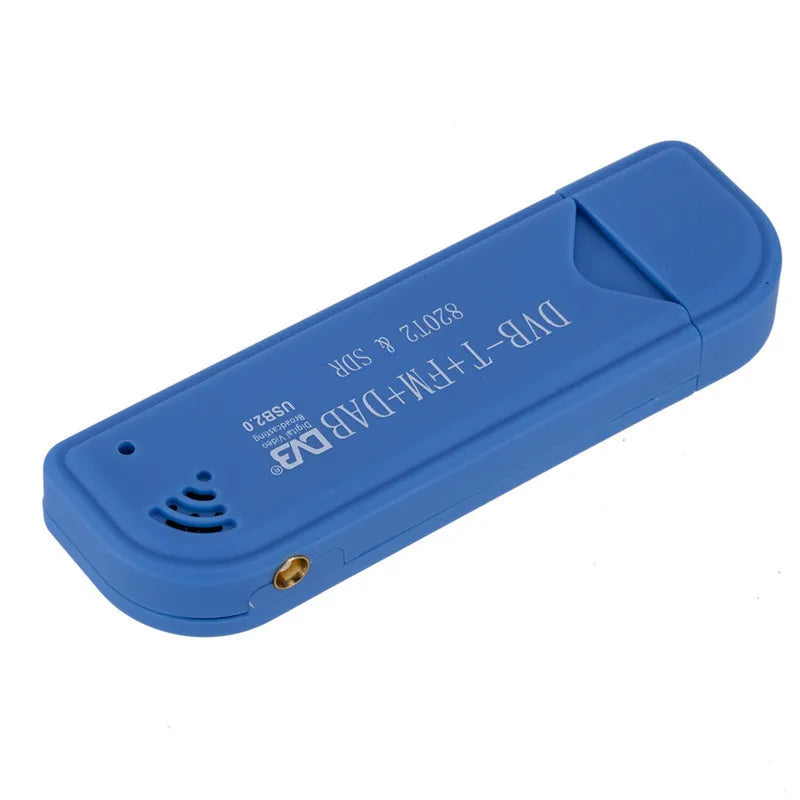 USB 2.0 Digital DAB+ DVB-T FM SDR Dongle Converter Receiver Tuner Stick Qme