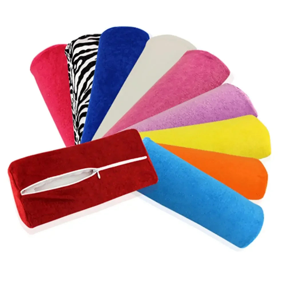 10 Colors Soft Hand Rest Nail Arm Pillow Stand Manicure Table Mat Qme