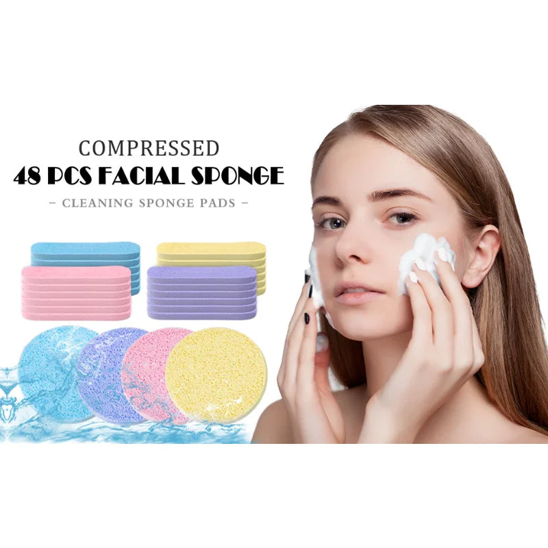 5 Compressed Facial Sponge Estheticians Face Sponges Cleansing Qme