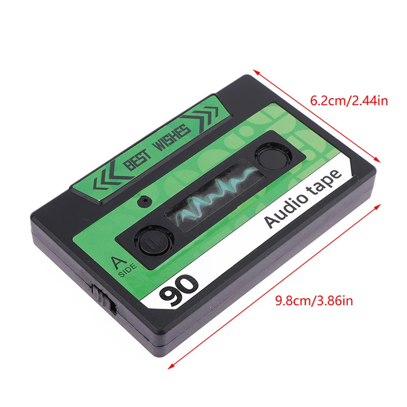 Recording Voice Card Tape Greeting Card Recordable 60 Seconds DIY Recording MusicCard Valentine's Day Anniversary Birthday Gift Qme