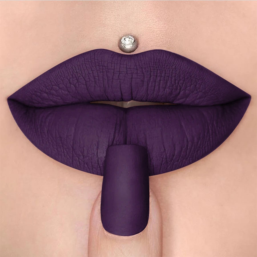 15 Colors Nude Velet Matte Lipstick Pen Waterproof Long Lasting Red Qme 15
