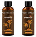 Hydrating Tanning Oil with Hyaluronic Acid & Collagen for Smooth, Elastic Skin, Non-Greasy, For Daily Use All Skin Types. Qme camel 100g
