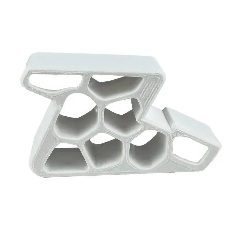 Waterproof Heavy Duty Door Stopper Non Slip Rubber Wedge Home Office Qme White 100x70x25mm