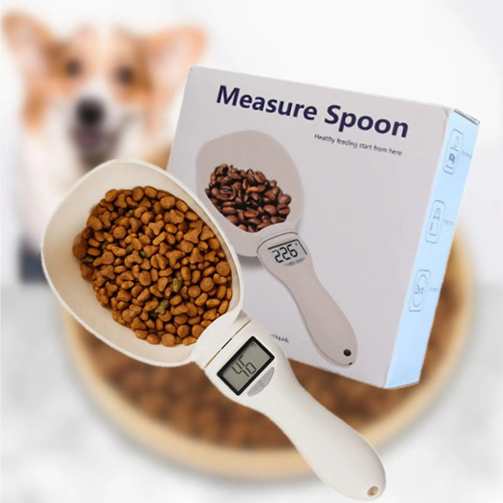 Digital Measuring Spoon 800g/0.1g High Precision Scale Scoop for Weighing with Led Display Detachable Handle Cup Weighing Tool Qme