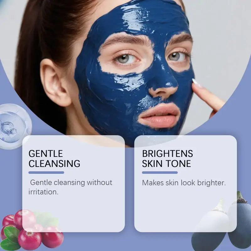 Gentle Oil Control Facial Powder Deep Cleaning Hydration Elasticity Qme