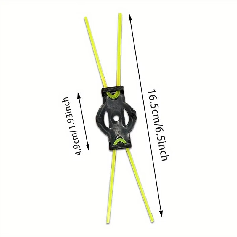 5pcs Simple Grass Rope Mower Accessories Straw Rope Wear-resistant Mower Head Replacement Outdoor Garden Accessories Qme