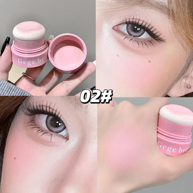 Gege Bear Matte Blush Powder Natural Finish Long-lasting Low Qme GX2071-2