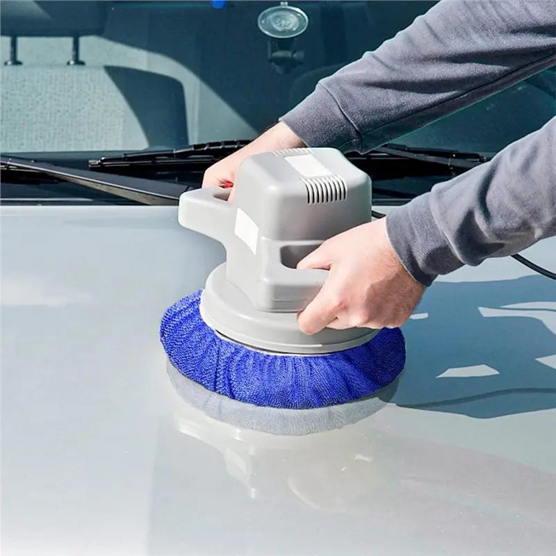 A02F-Car Detailing, 9 To 10 Inch Car Polisher Pad Bonnet, 15Pcs Car Polishing Bonnet Buffing Pads, 10Xmicrofiber+5Xwoollen Qme