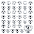 A02F-5/8Inch CY-15H Rollers, 40PCS Carbon Steel Ball Bearings, Roller Ball Transfer Casters For Efficient Movement Qme As Shown