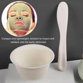 DIY Facial Mask Mixing Bowl Spoon Stick Tool Soft Mud Applicator Qme onesize