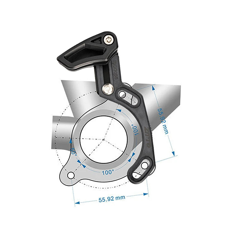 Bicycle Chain Guide 1X System BB08S ISCG05S Post Mount Single Speed Qme