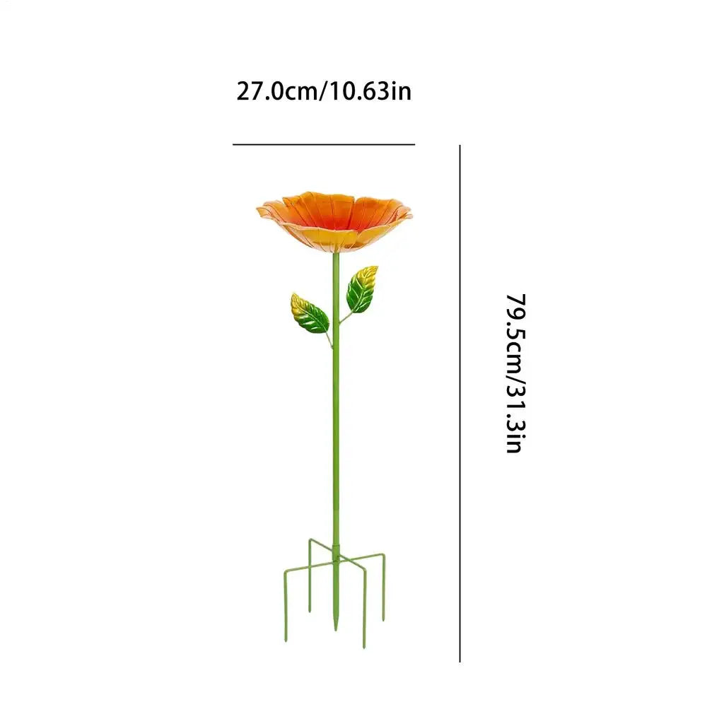 Bird Bath Outside Metal Rustproof All-weather Birdbath Outdoor Garden Qme GRAY China Mainland