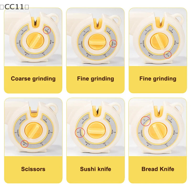 CC11Knife Sharpening Problem Easily Break 6-in-1 Multifunction Qme
