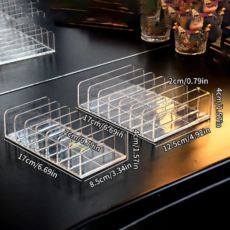Cosmetics Rack Makeup Tools Holder Drawer Organizer Acrylic Compact Qme