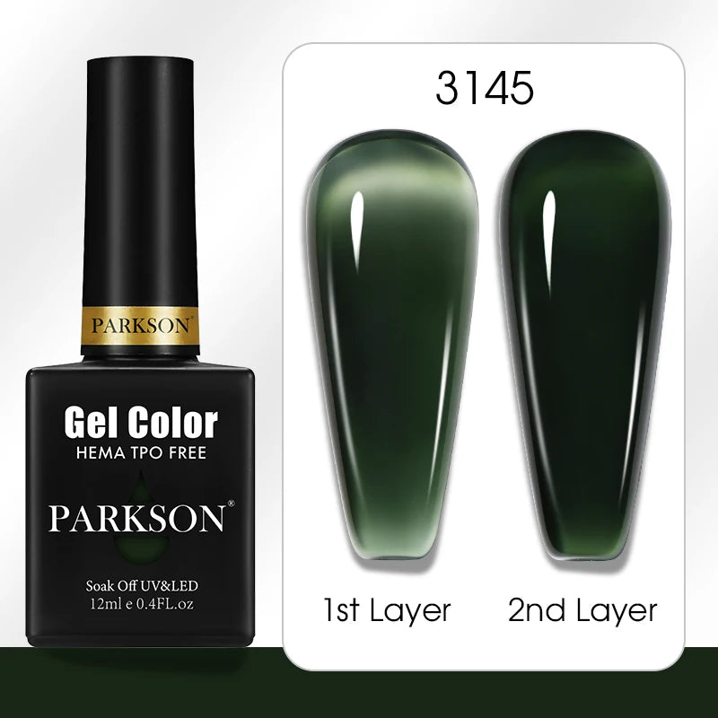 Parkson Colorful Nail Gel Polish Lacquer Soak Off UV LED Long Lasting