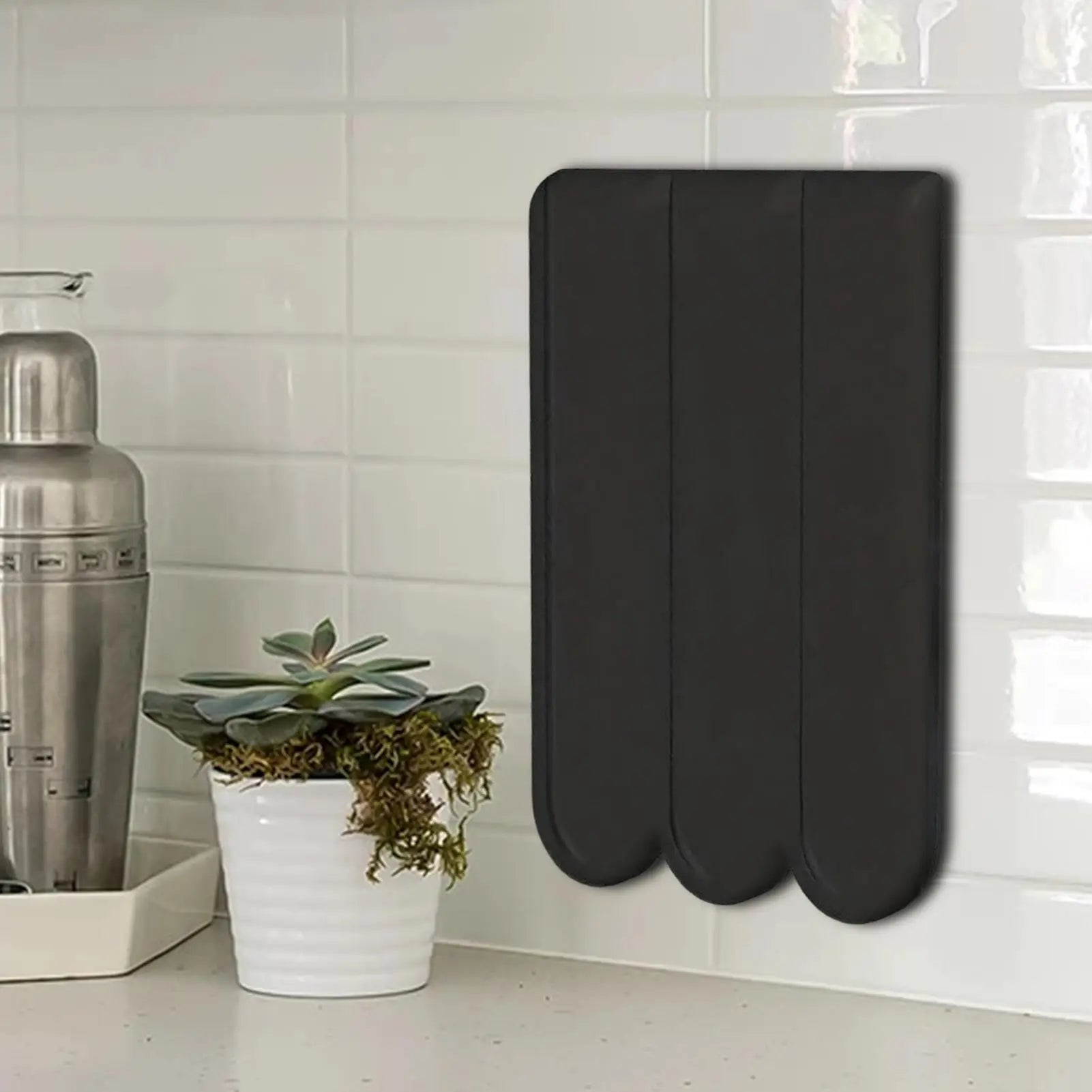 Coffee Pod Storage Wall Mounted Rack Space-saving Silicone Kitchen Qme
