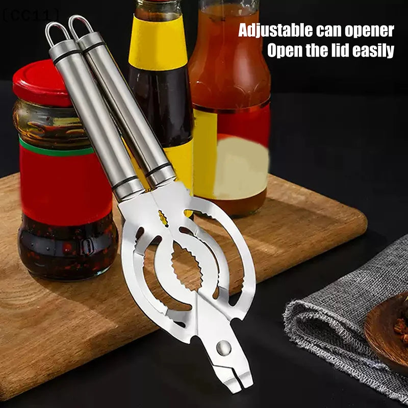 Stainless Steel Kitchen Multi-functional Bottle Opener Anti-slip Qme