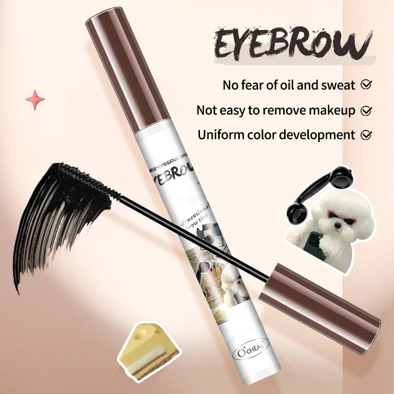 Makeup Display Body Eyebrow Dye Waterproof Sweat Proof Smooth Not Qme