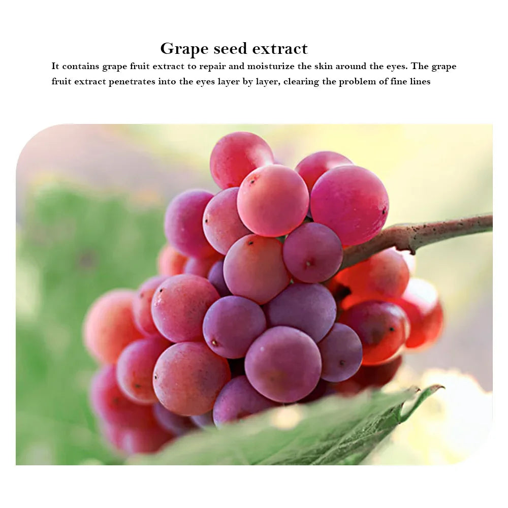 IMAGES Grape Moisturizing Collagen Eye Mask Anti Dark Circles Bags Qme