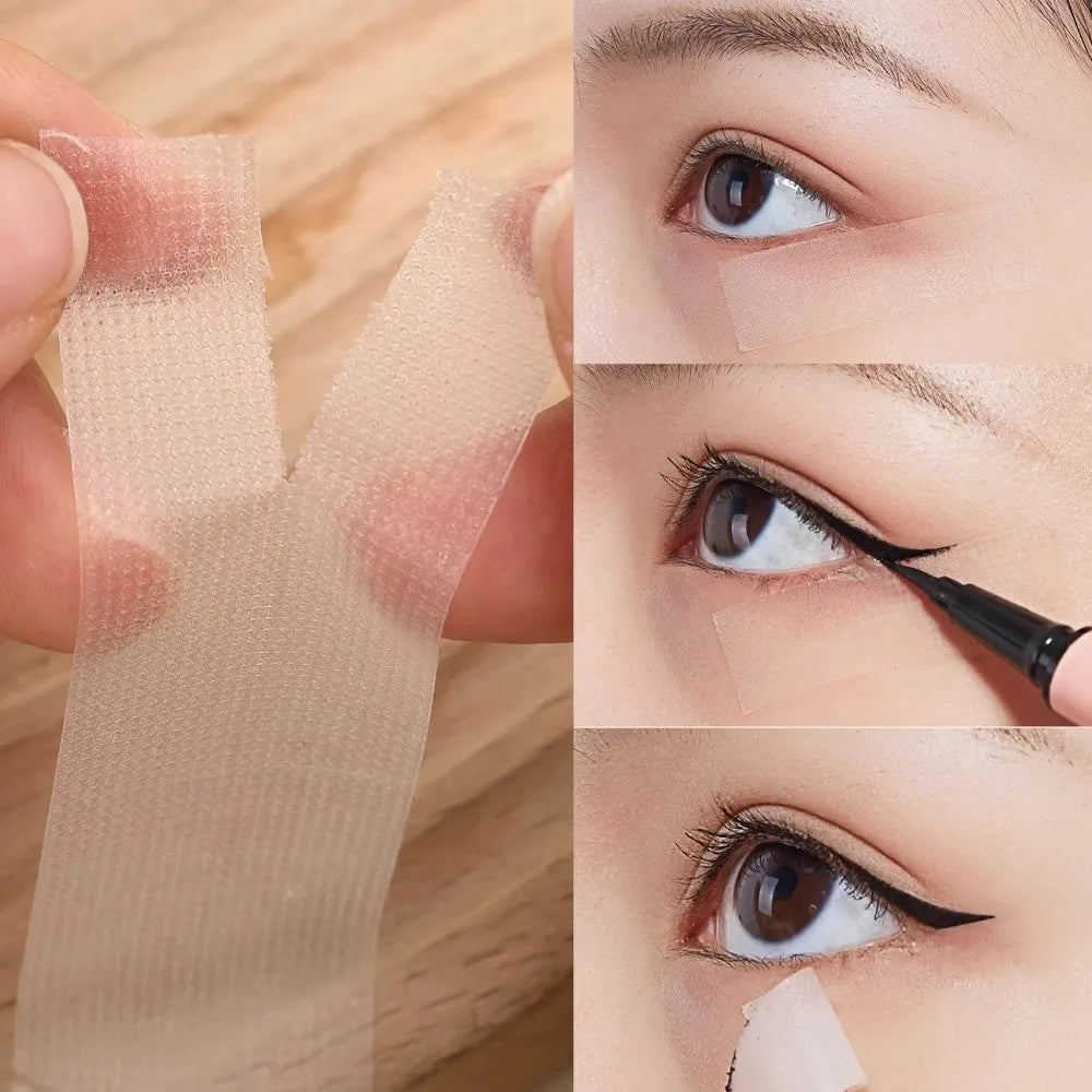 8M/Roll PE Facial Tape Breathable Lift Wrinkles Cosplay Makeup Tape Beauty Makeup Tool Transparent V-Line Face Lift Tape Qme