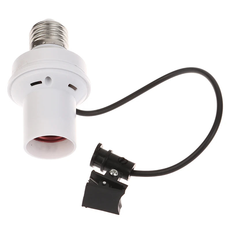 E27 LED Light Holders Converter Adjustable Angle 220V-240V Socket Qme