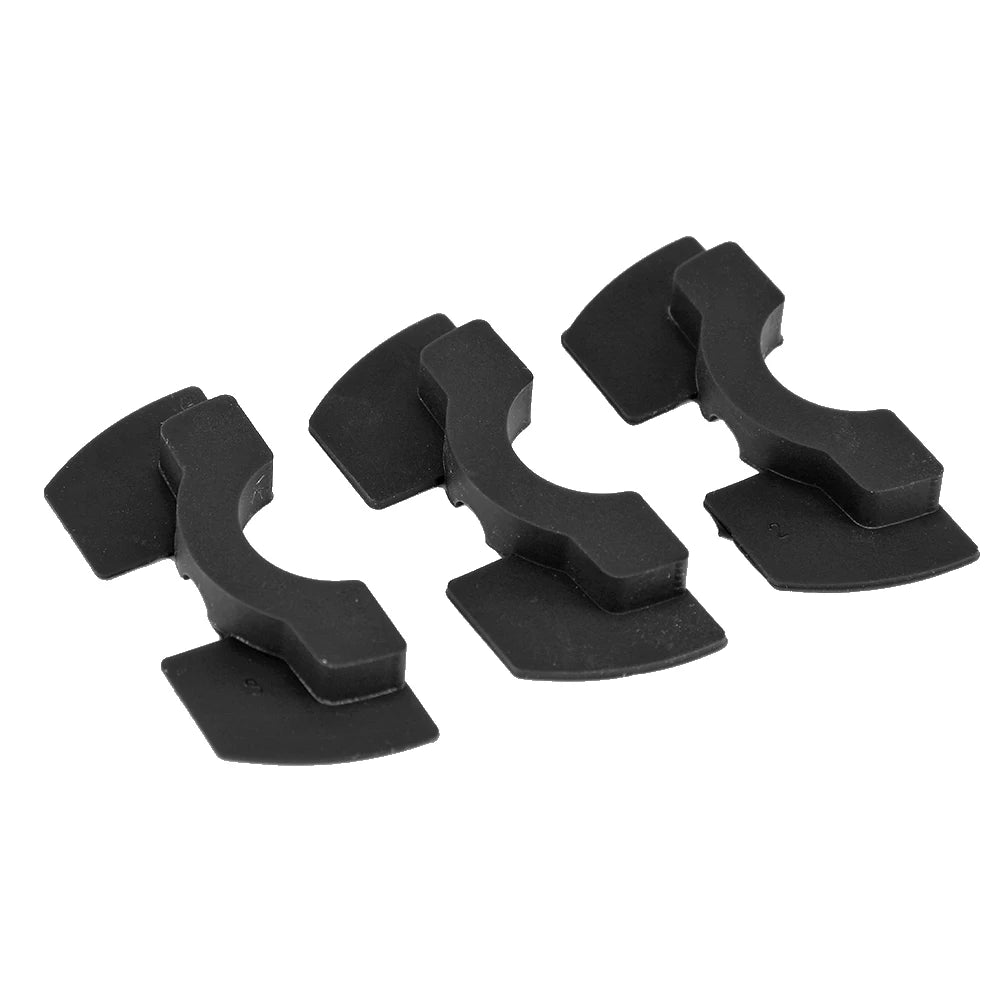 3Pcs Electric Scooter Shake Reducer Shakeproof Electric Bike Shock Absorber Pad Wear Resist Foldable Scooter Accessory Qme Black 3pcs