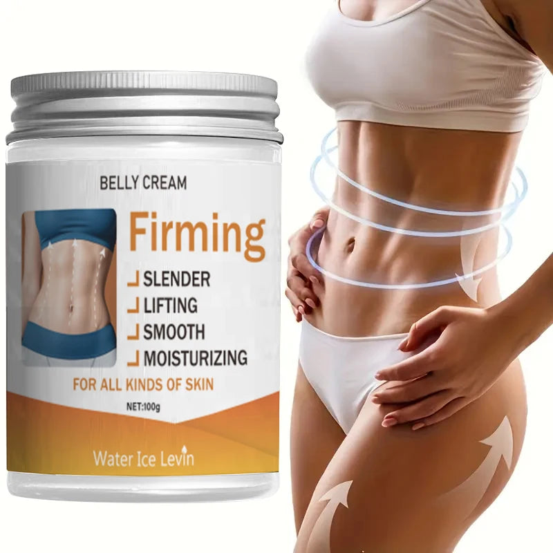 Abdominal Firming Cream, Skin Firming Moisturizing Lotion, Lifting Body Moisturizer, Body Firming Cream, Suitable for Abdomen, Thighs, Buttocks, and Arms, Suitable for All Skin Types Qme