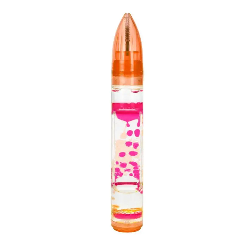 Liquid Motion Bubble Pen-retractable Ballpoint 6 Colors Relief Qme A6