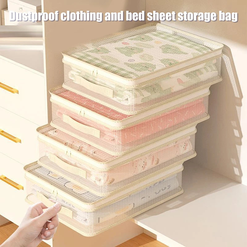 Four-piece Storage Bag Household Bed Sheets Duvet Covers Extra Thick Qme
