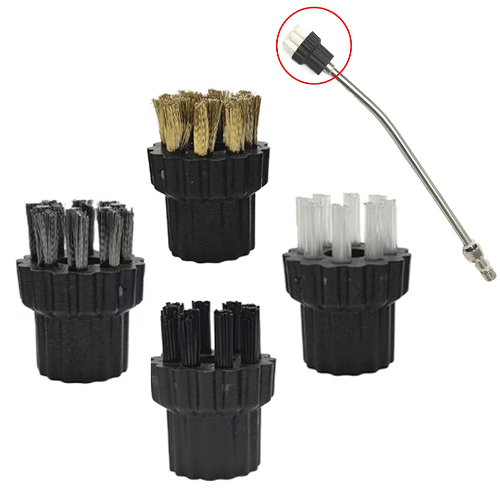 M8 For Steam Mop Brush Head For Steam Mop Brass Brush Head Steel Brush Head For STEAM MOP Brush Head Accessories Qme