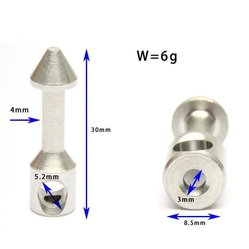 Spearfishing Speargun Wishbone Head Replacement 316 Stainless Steel Qme one size