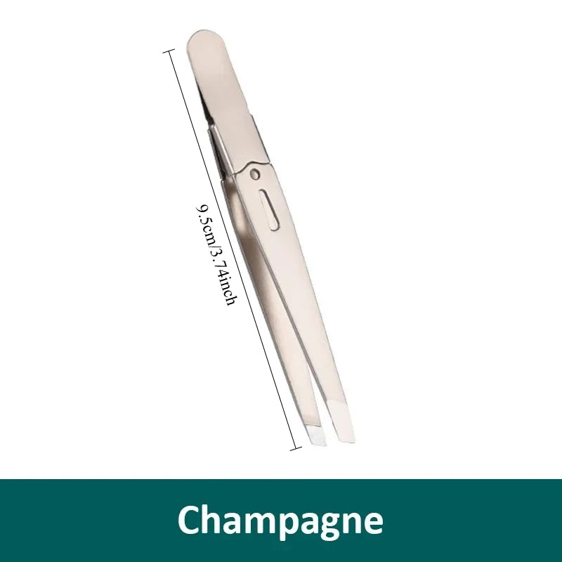 High-quality Eyebrow Tweezer Colorful Hair Beauty Fine Hairs Puller Qme